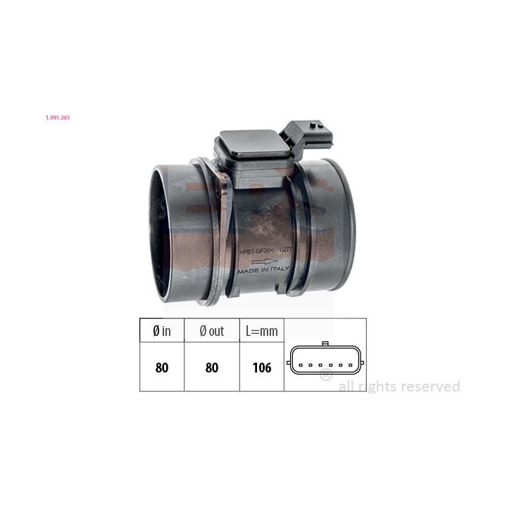 Oro masės jutiklis EPS 1.991.361