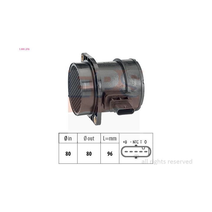 Oro masės jutiklis EPS 1.991.376