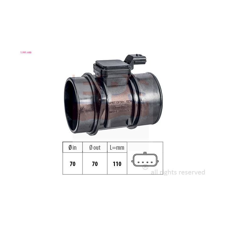 Oro masės jutiklis EPS 1.991.448