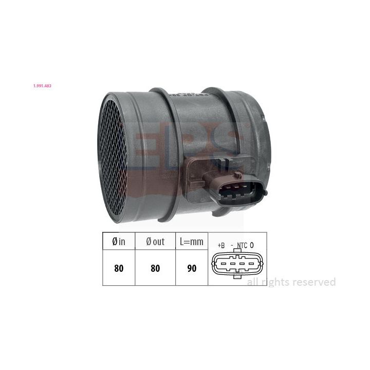 Oro masės jutiklis EPS 1.991.483