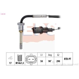 Jutiklis, išmetamųjų dujų temperatūra EPS 1.220.160