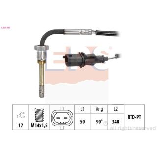 Jutiklis, išmetamųjų dujų temperatūra EPS 1.220.165