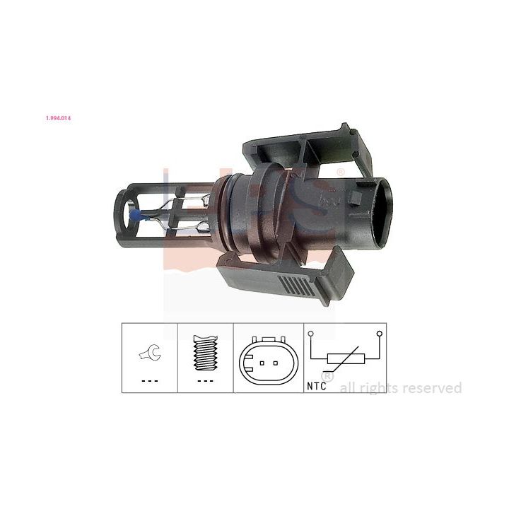 Siuntimo blokas, įsiurbiamo oro temperatūra EPS 1.994.014