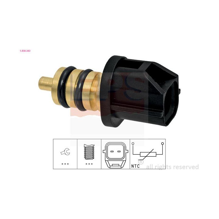 Jutiklis, degalų temperatūra EPS 1.830.383