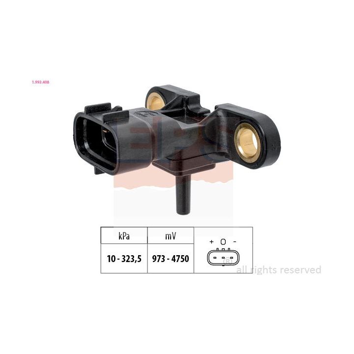Jutiklis, kompresoriaus slėgis EPS 1.993.408