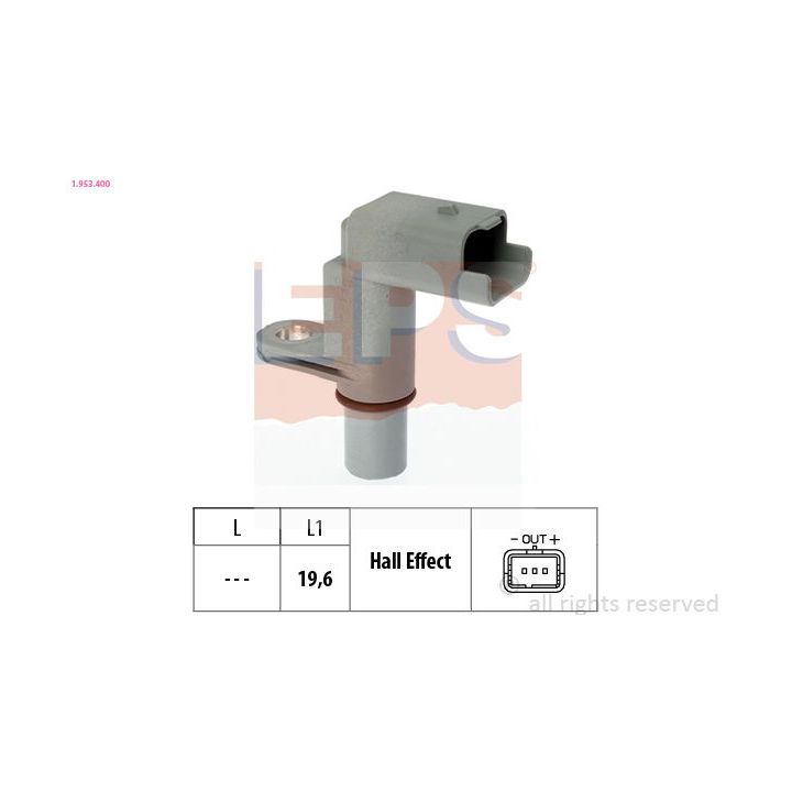 Jutiklis, skirstomojo veleno padėtis EPS 1.953.400