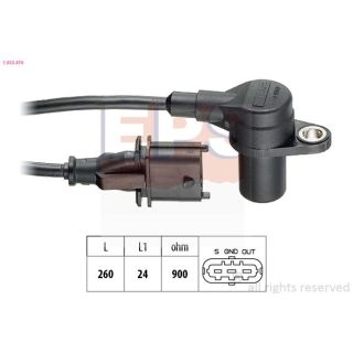 Jutiklis, skirstomojo veleno padėtis EPS 1.953.476