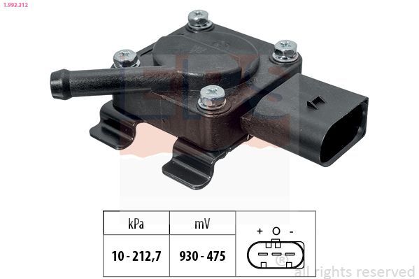 Jutiklis, išmetimo slėgis EPS 1.993.312