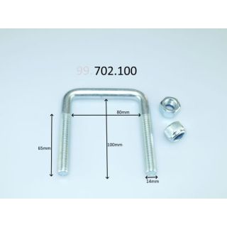 Lingės spaustukas CS Germany 99.702.100