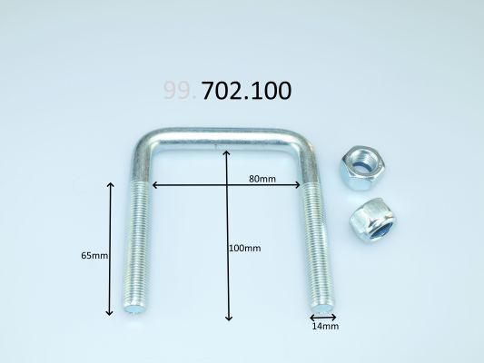 Lingės spaustukas CS Germany 99.702.100