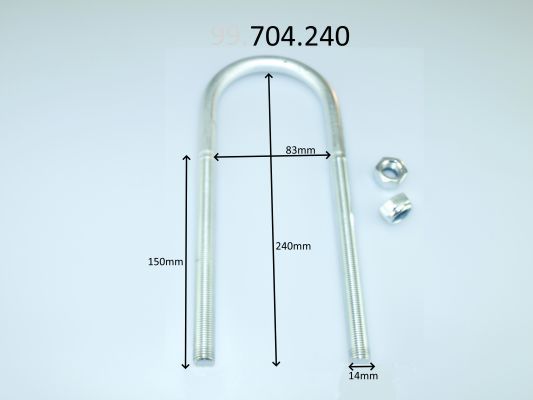 Lingės spaustukas CS Germany 99.704.240