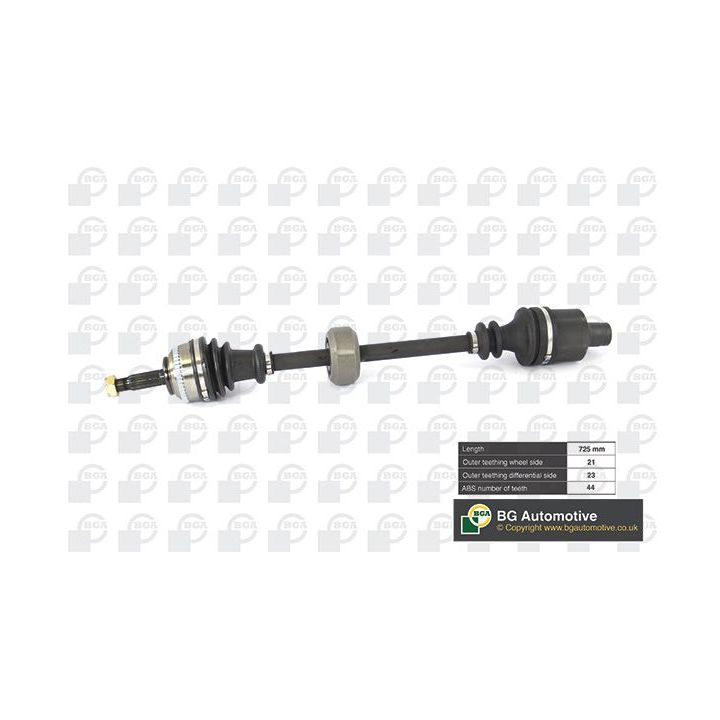 Pusašis BGA DS7300RA