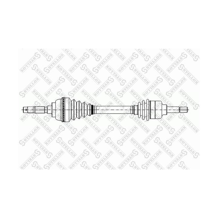Pusašis STELLOX 158 1006-SX