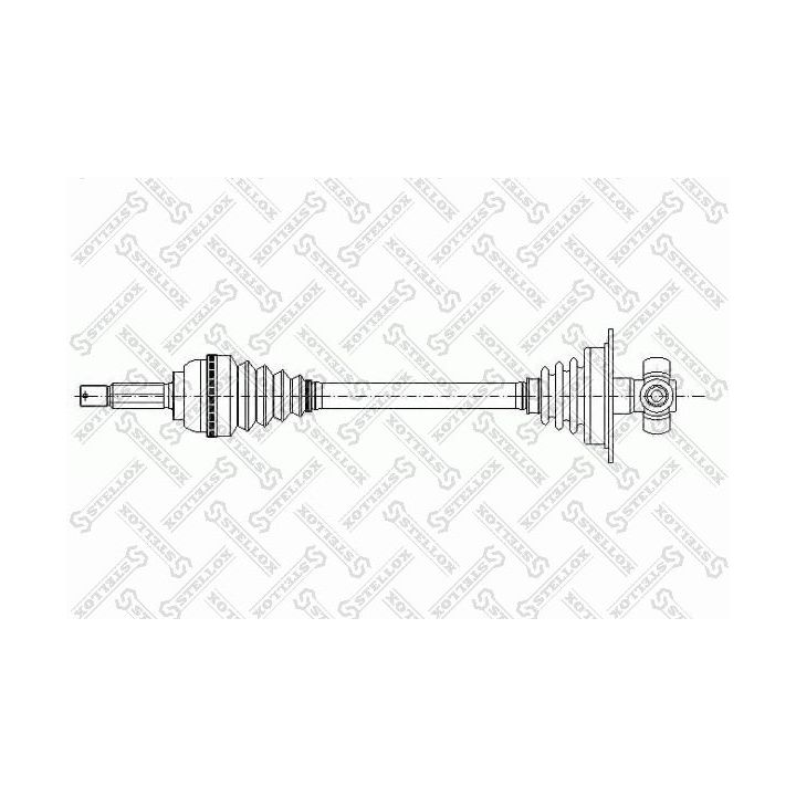 Pusašis STELLOX 158 1014-SX