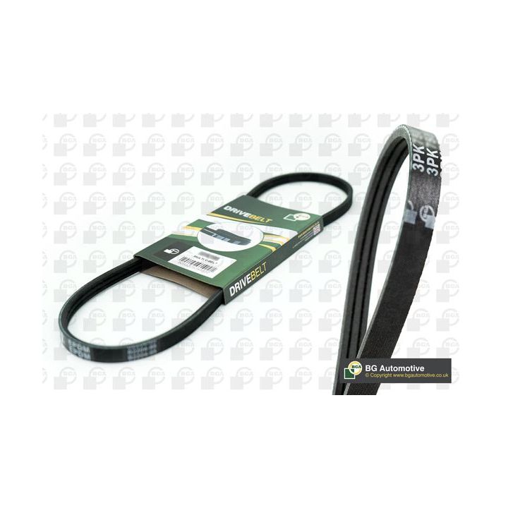 V formos rumbuoti diržai BGA 3PK915