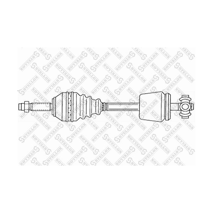 Pusašis STELLOX 158 1766-SX
