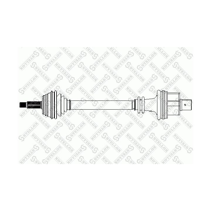 Pusašis STELLOX 158 1770-SX