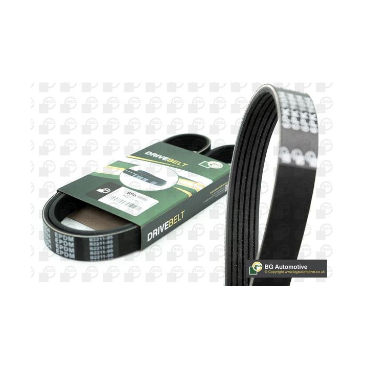 V formos rumbuoti diržai BGA 6PK1105