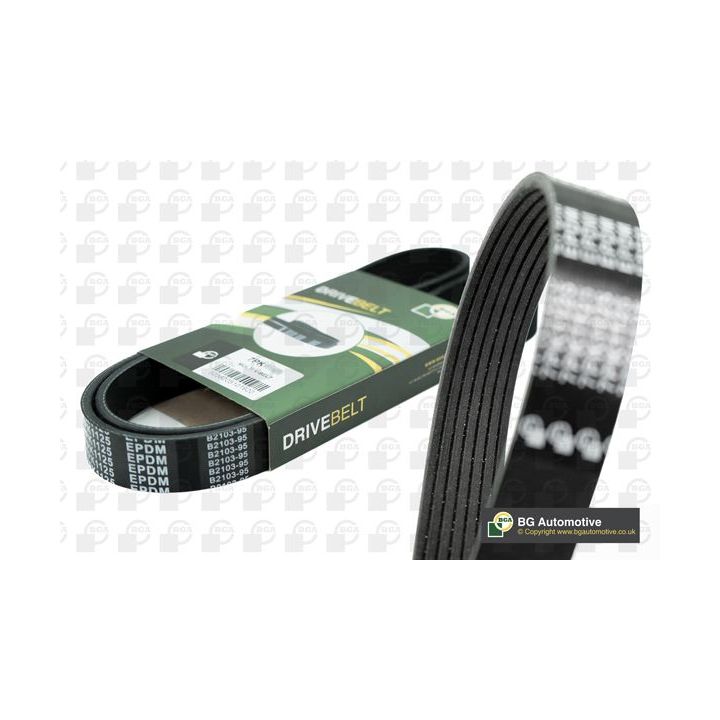 V formos rumbuoti diržai BGA 7PK880