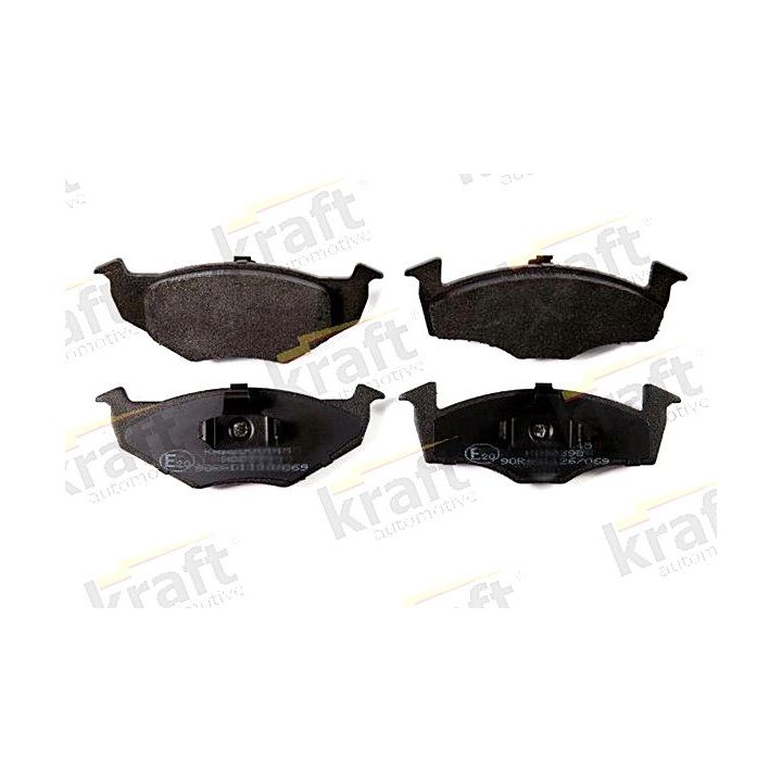 Stabdžių trinkelių rinkinys, diskinis stabdys KRAFT AUTOMOTIVE 6000345