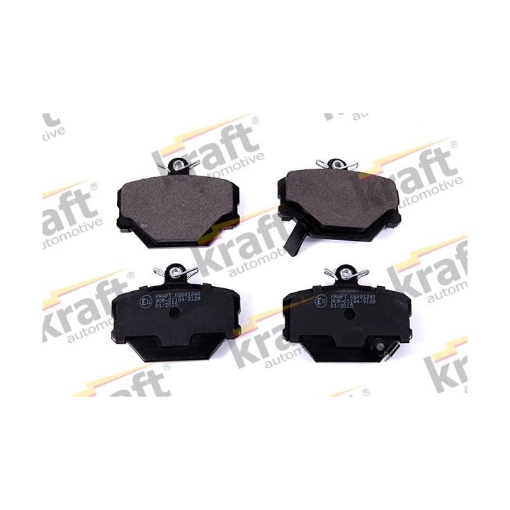 Stabdžių trinkelių rinkinys, diskinis stabdys KRAFT AUTOMOTIVE 6001240