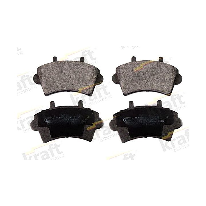 Stabdžių trinkelių rinkinys, diskinis stabdys KRAFT AUTOMOTIVE 6001710