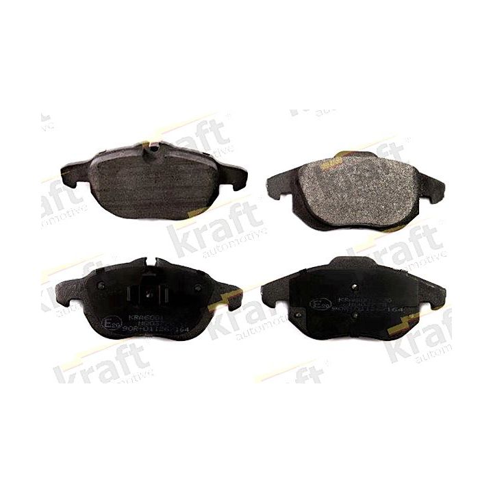 Stabdžių trinkelių rinkinys, diskinis stabdys KRAFT AUTOMOTIVE 6001720