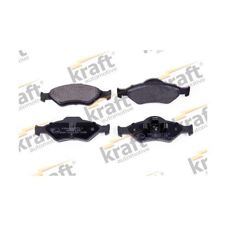 Stabdžių trinkelių rinkinys, diskinis stabdys KRAFT AUTOMOTIVE 6002311