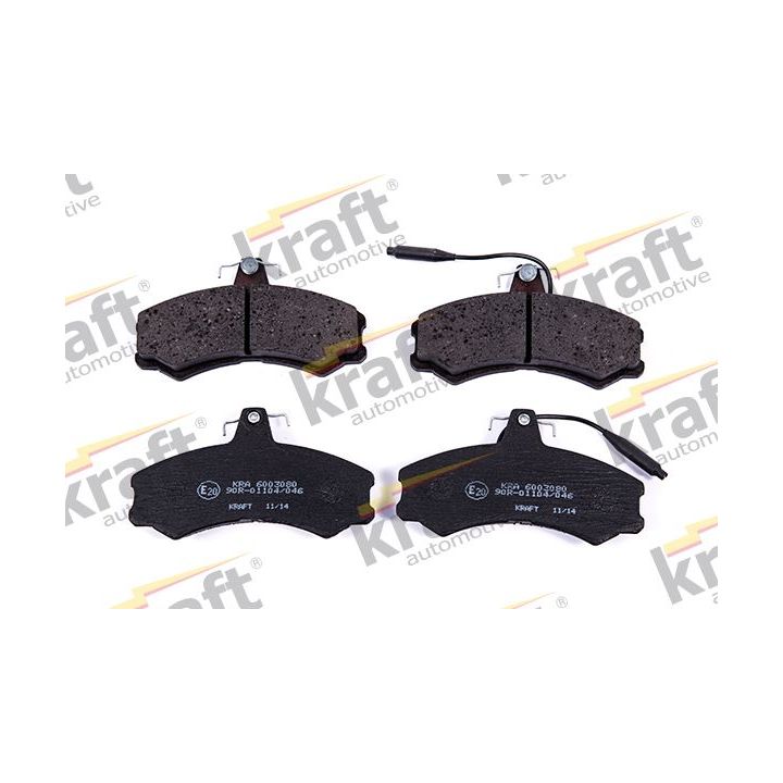 Stabdžių trinkelių rinkinys, diskinis stabdys KRAFT AUTOMOTIVE 6003080