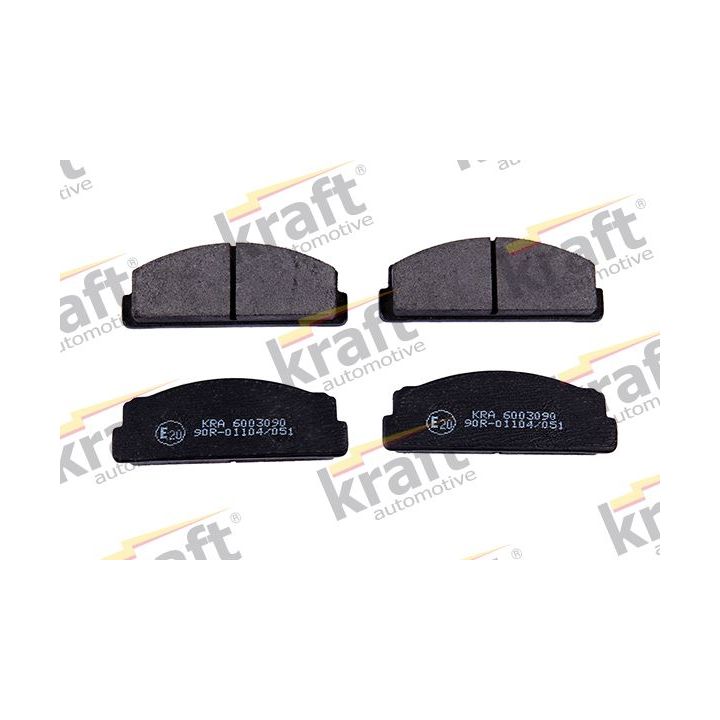 Stabdžių trinkelių rinkinys, diskinis stabdys KRAFT AUTOMOTIVE 6003090