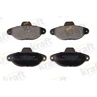 Stabdžių trinkelių rinkinys, diskinis stabdys KRAFT AUTOMOTIVE 6003100