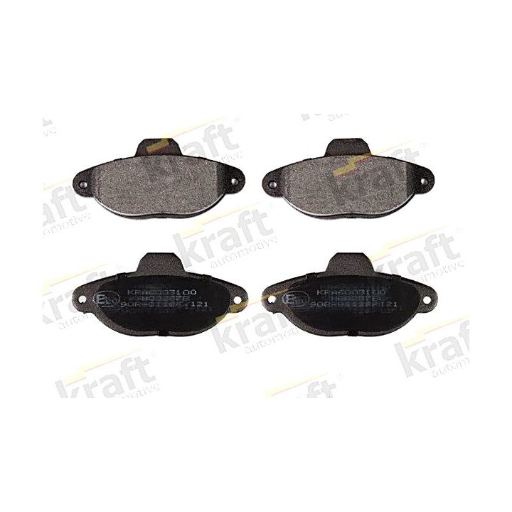 Stabdžių trinkelių rinkinys, diskinis stabdys KRAFT AUTOMOTIVE 6003100