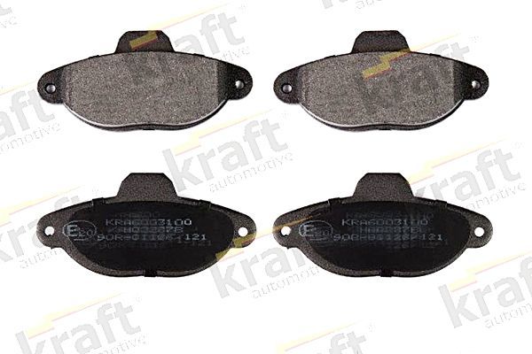Stabdžių trinkelių rinkinys, diskinis stabdys KRAFT AUTOMOTIVE 6003100
