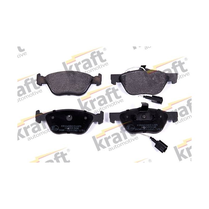 Stabdžių trinkelių rinkinys, diskinis stabdys KRAFT AUTOMOTIVE 6003185