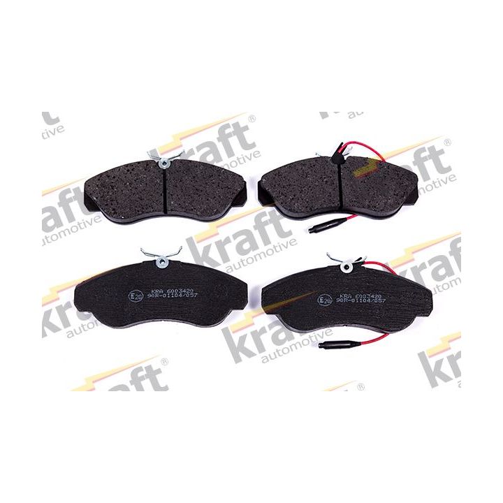 Stabdžių trinkelių rinkinys, diskinis stabdys KRAFT AUTOMOTIVE 6003420