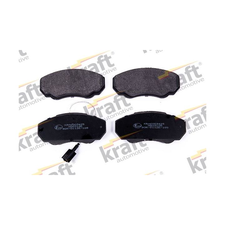 Stabdžių trinkelių rinkinys, diskinis stabdys KRAFT AUTOMOTIVE 6003425