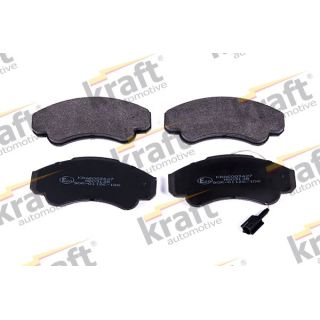 Stabdžių trinkelių rinkinys, diskinis stabdys KRAFT AUTOMOTIVE 6003427