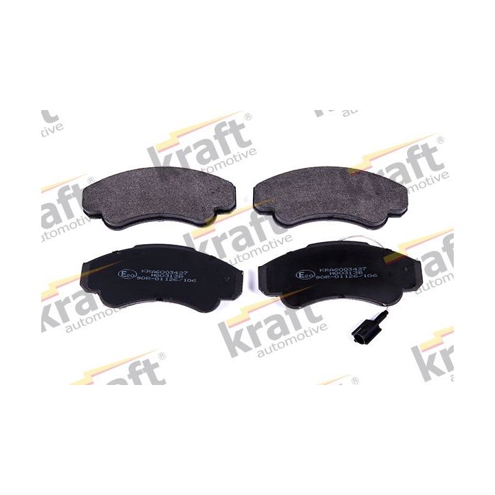Stabdžių trinkelių rinkinys, diskinis stabdys KRAFT AUTOMOTIVE 6003427