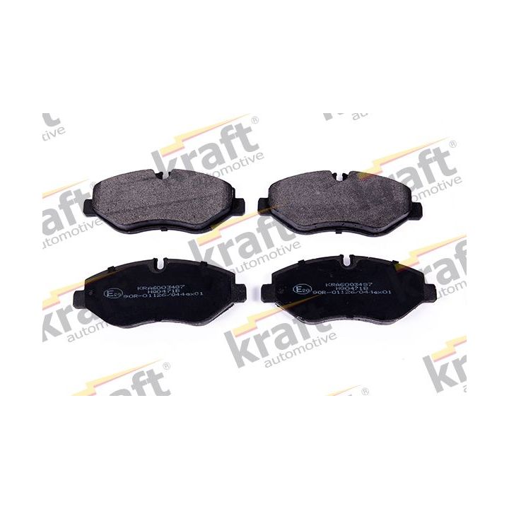Stabdžių trinkelių rinkinys, diskinis stabdys KRAFT AUTOMOTIVE 6003487