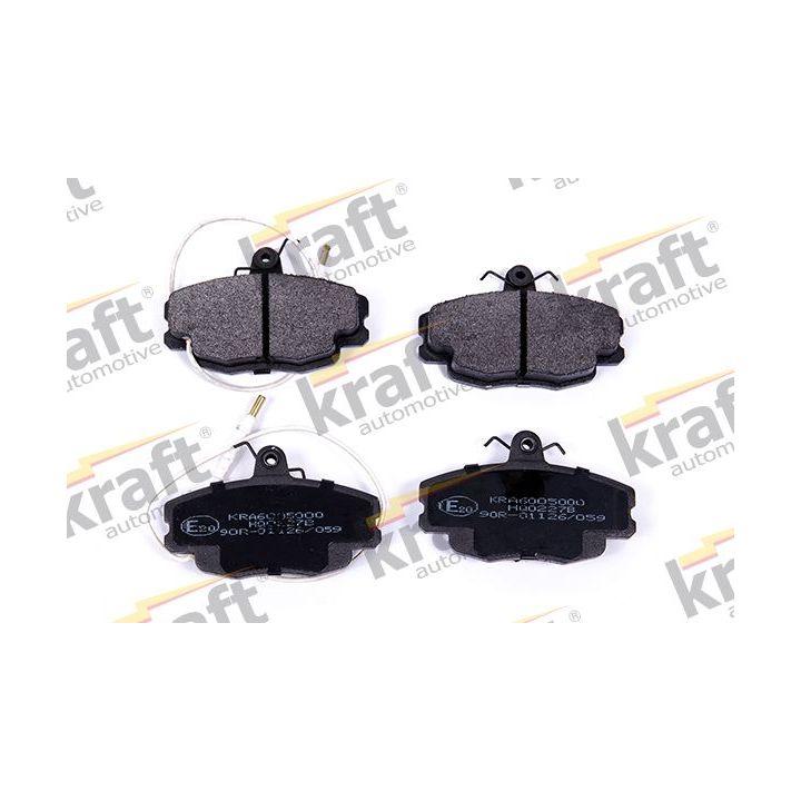 Stabdžių trinkelių rinkinys, diskinis stabdys KRAFT AUTOMOTIVE 6005000