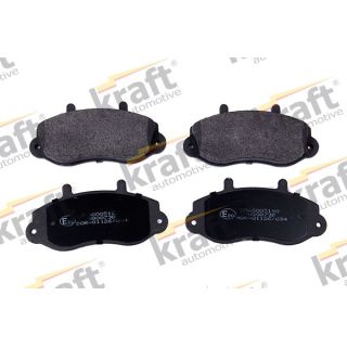 Stabdžių trinkelių rinkinys, diskinis stabdys KRAFT AUTOMOTIVE 6005180