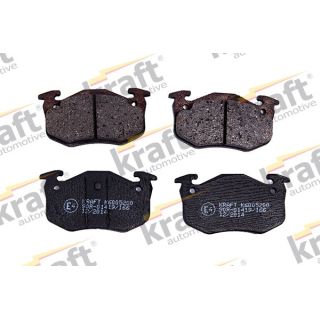 Stabdžių trinkelių rinkinys, diskinis stabdys KRAFT AUTOMOTIVE 6005200