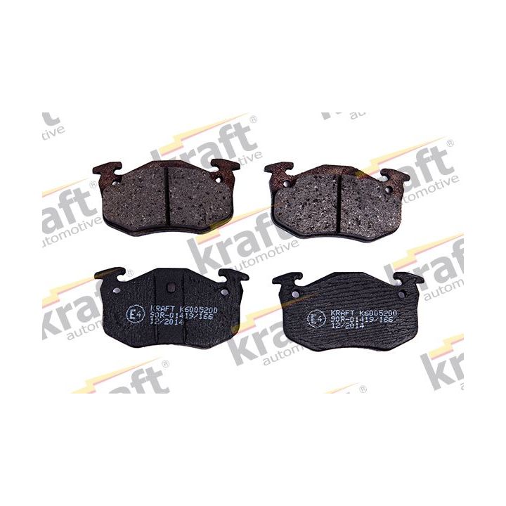 Stabdžių trinkelių rinkinys, diskinis stabdys KRAFT AUTOMOTIVE 6005200