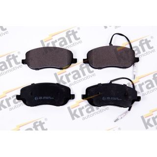 Stabdžių trinkelių rinkinys, diskinis stabdys KRAFT AUTOMOTIVE 6006160
