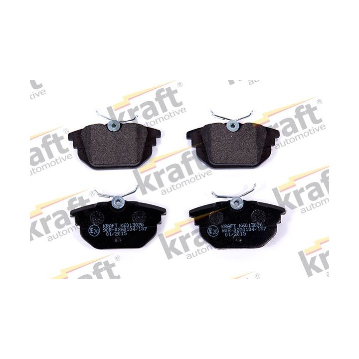 Stabdžių trinkelių rinkinys, diskinis stabdys KRAFT AUTOMOTIVE 6013020