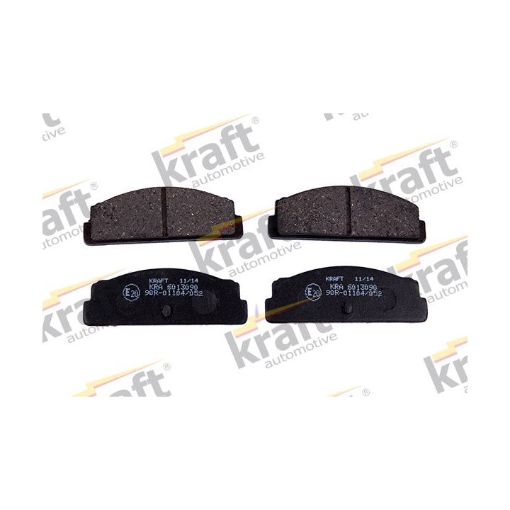 Stabdžių trinkelių rinkinys, diskinis stabdys KRAFT AUTOMOTIVE 6013090