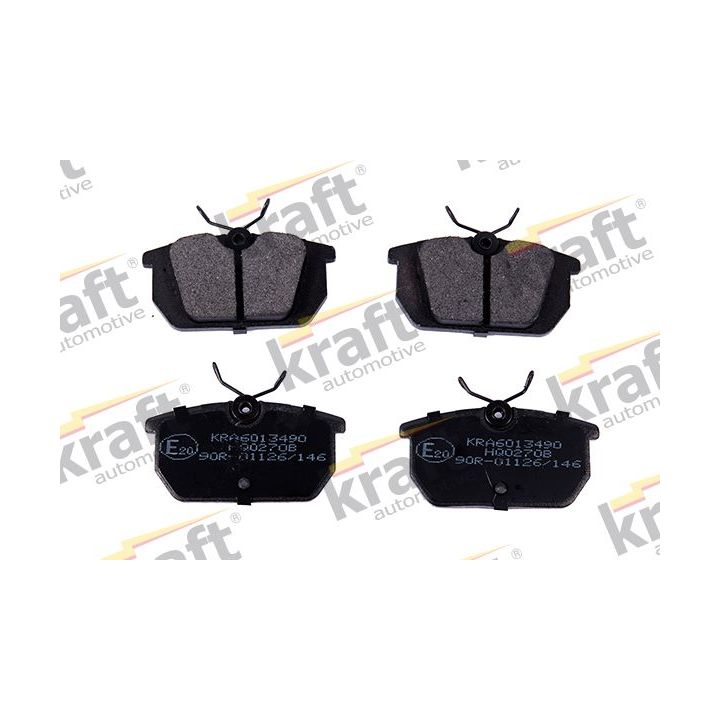 Stabdžių trinkelių rinkinys, diskinis stabdys KRAFT AUTOMOTIVE 6013490