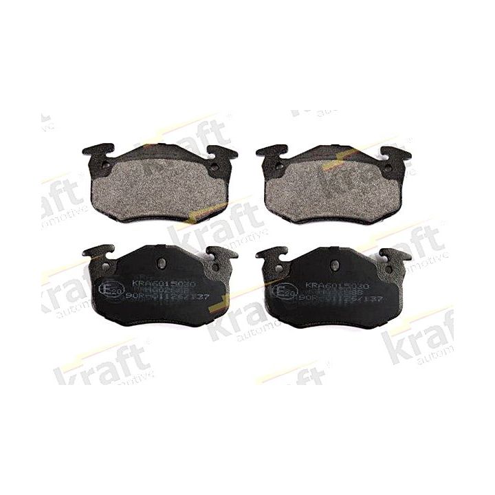 Stabdžių trinkelių rinkinys, diskinis stabdys KRAFT AUTOMOTIVE 6015030