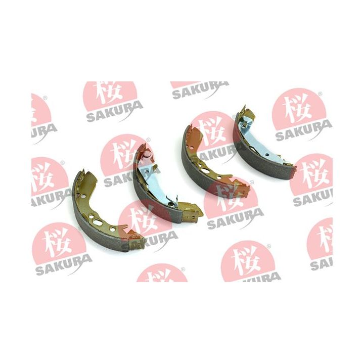 Stabdžių trinkelių komplektas SAKURA 602-05-4630