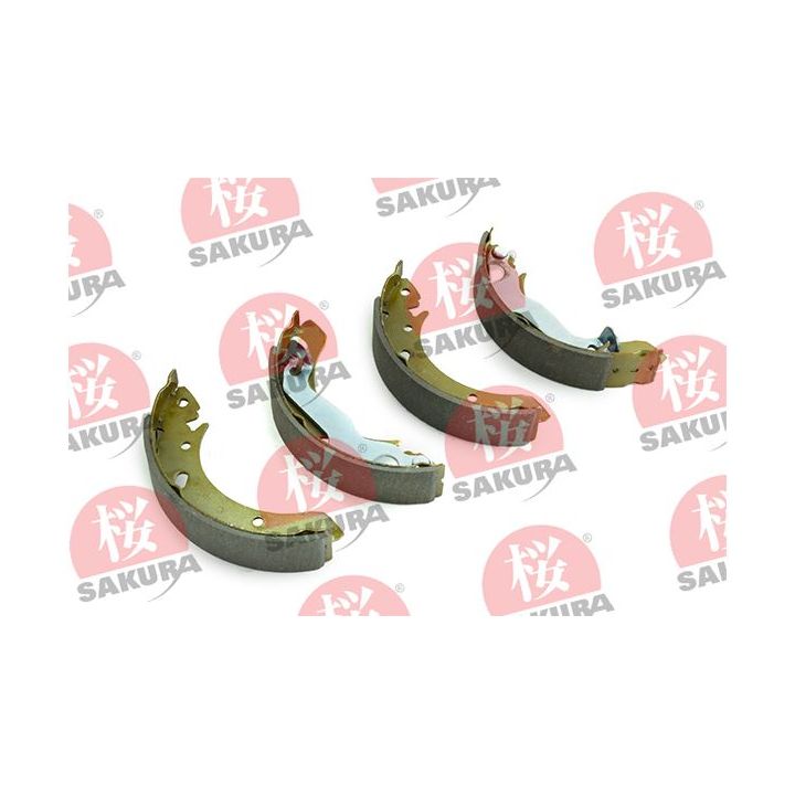Stabdžių trinkelių komplektas SAKURA 602-05-4640